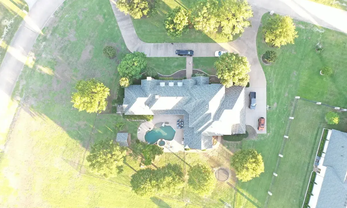 New shingle roof installation on a home in Clarence